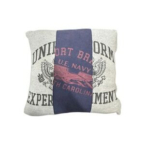 Uniform Experiment Couch Pillow Unisex OS Grey Good Fragment Design U.E. Navy
